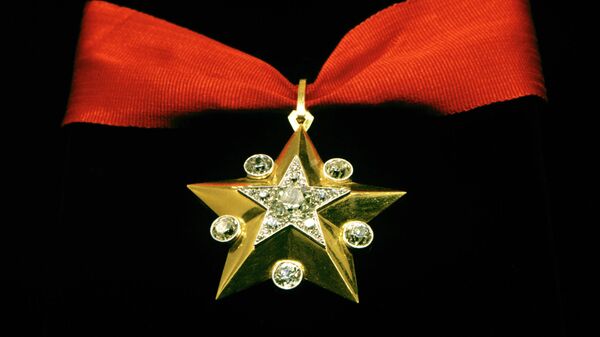 Маршальская звезда из Алмазного фонда России - ювелирное изделие советского производства.