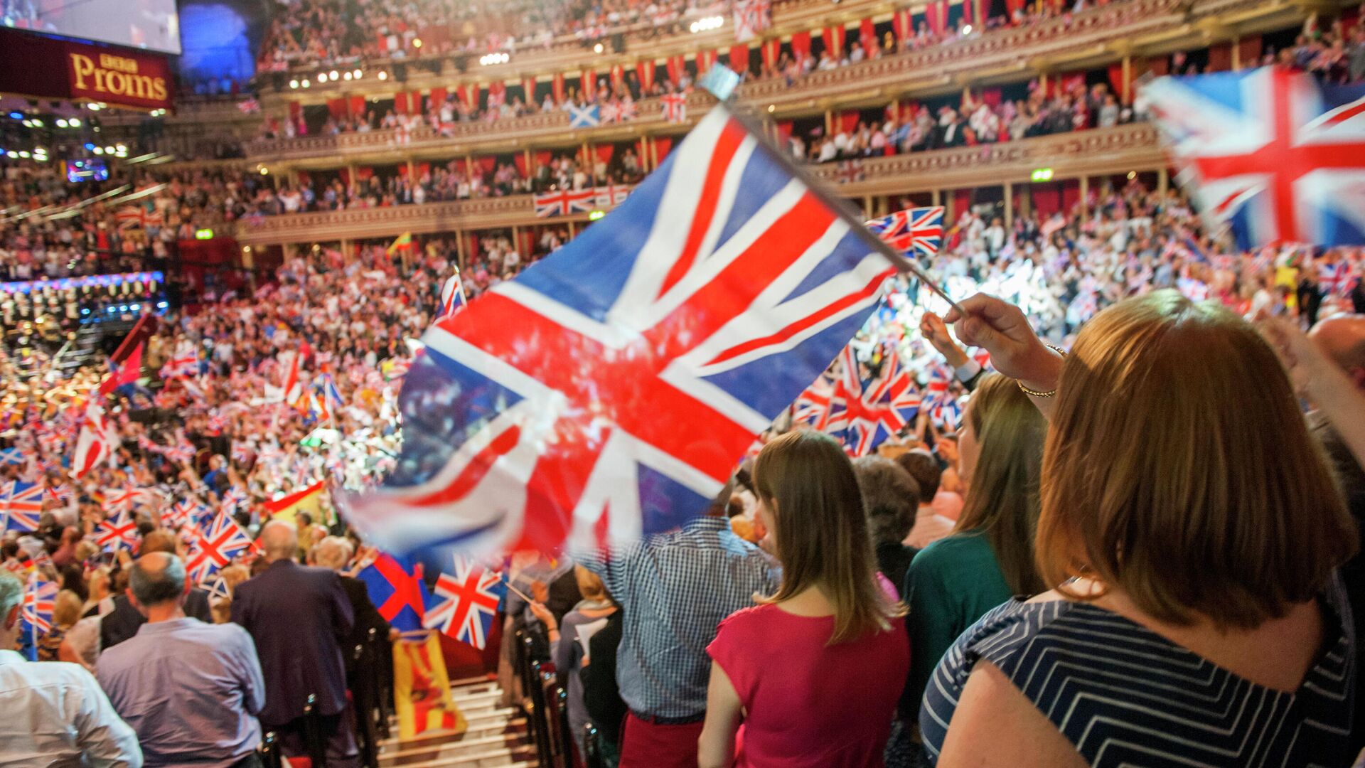 Концерт Last Night of the Proms в Альберт-холле. 2014 год  - РИА Новости, 1920, 02.09.2020