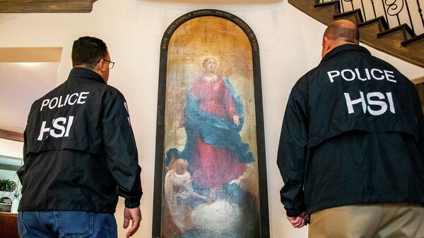 В Техасе нашли украденную из итальянского аббатства старинную картину