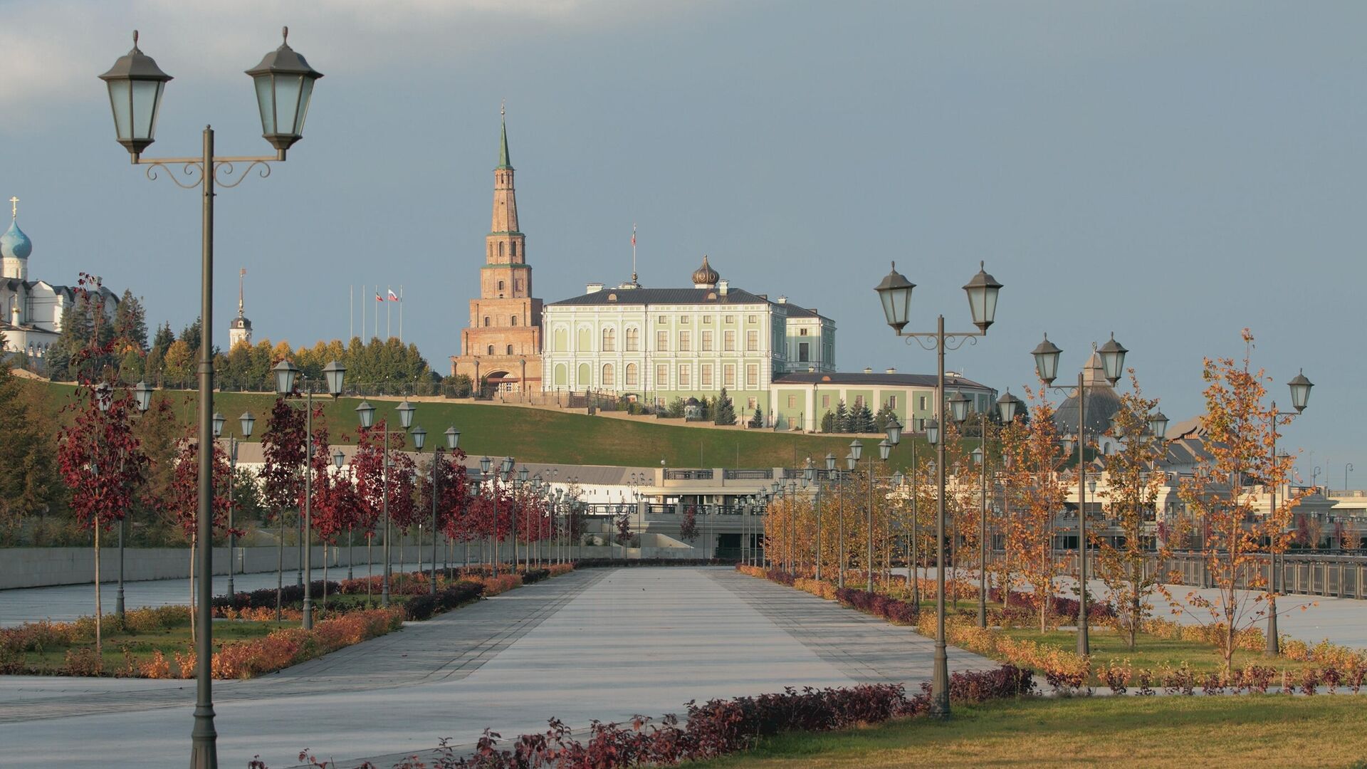 Казанский Кремль и набережная - РИА Новости, 1920, 21.07.2021