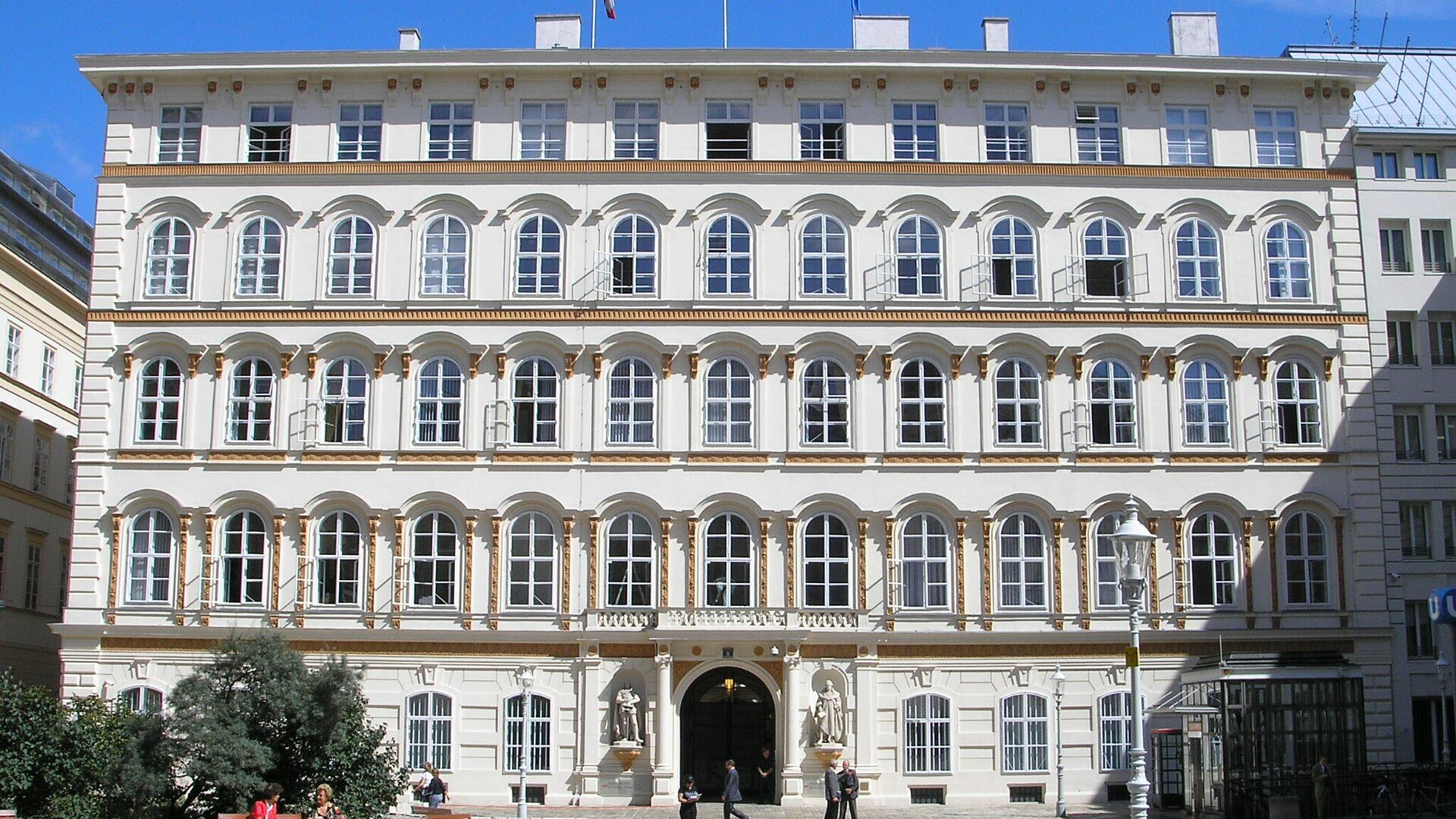 Здание Министерства иностранных дел Австрии в Вене - РИА Новости, 1920, 16.05.2022