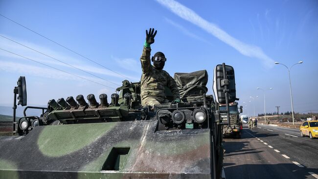 Турецкие военные в Хатае, Турция