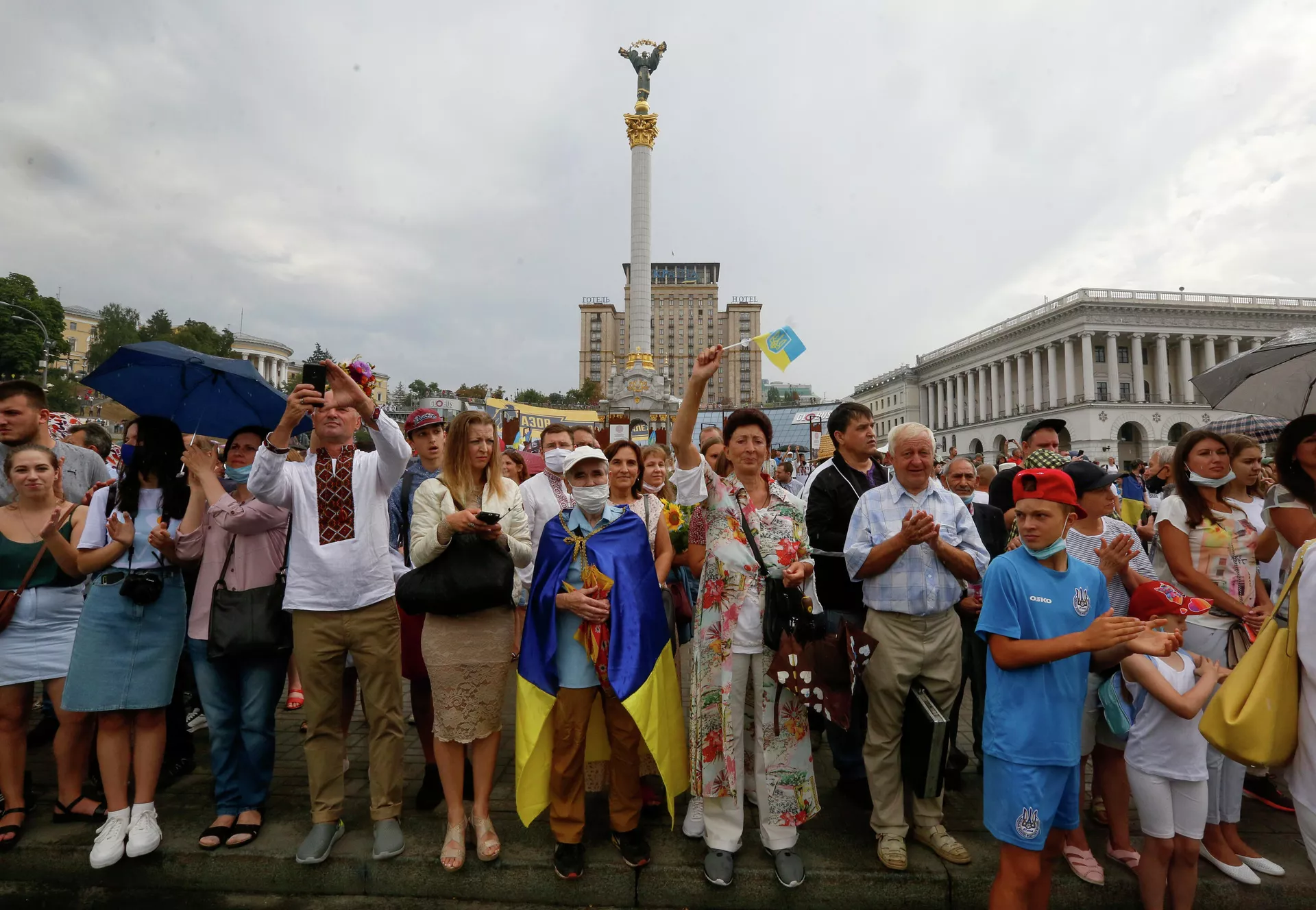 Lidé na ulici Kyjeva - RIA Novosti, 1920, 23.08.2024