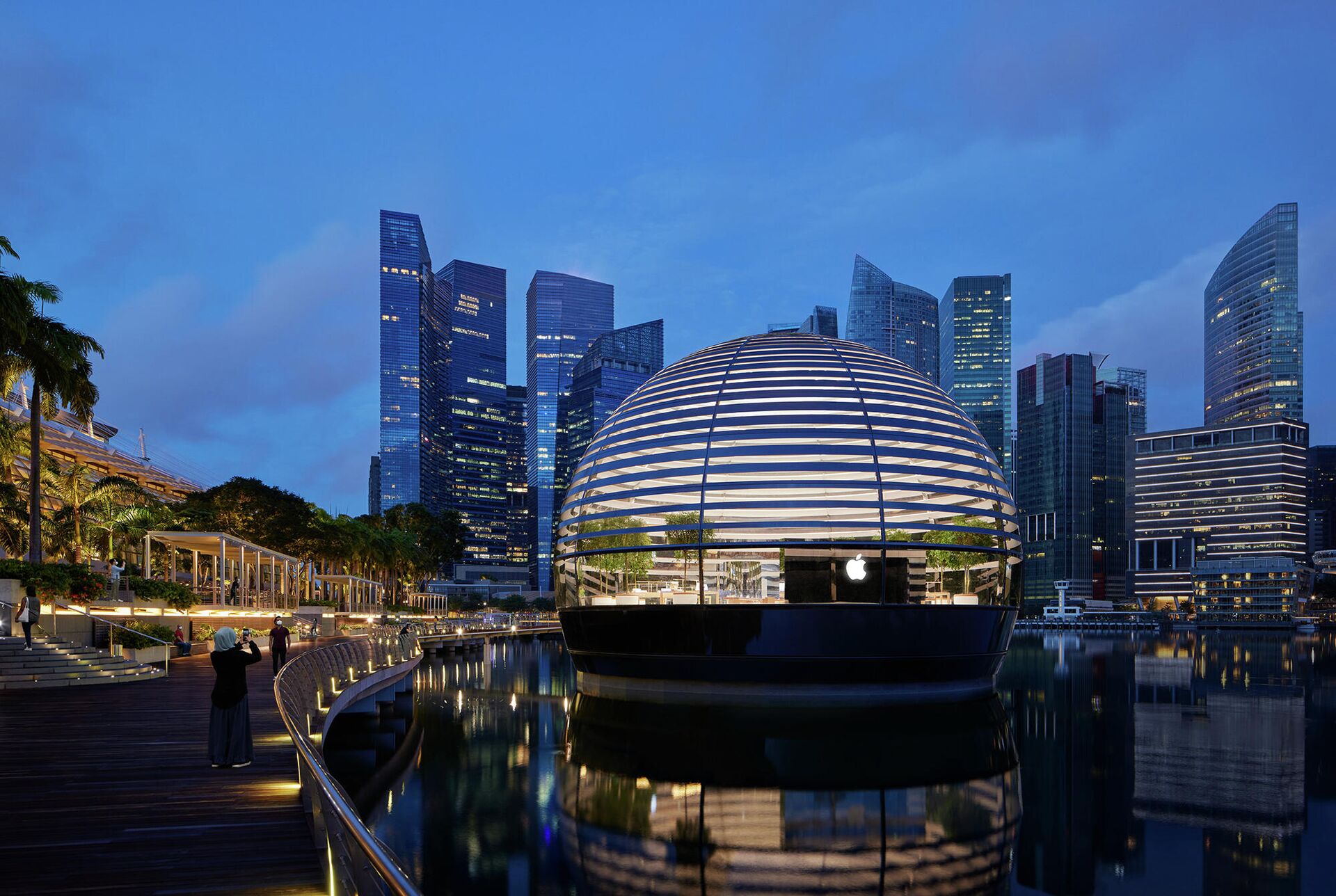 Apple Marina Bay Sands в Сингапуре - РИА Новости, 1920, 08.09.2020