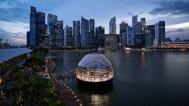 Apple Marina Bay Sands в Сингапуре