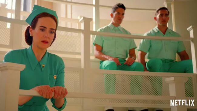 Кадр из трейлера к сериалу Сестра Рэтчед