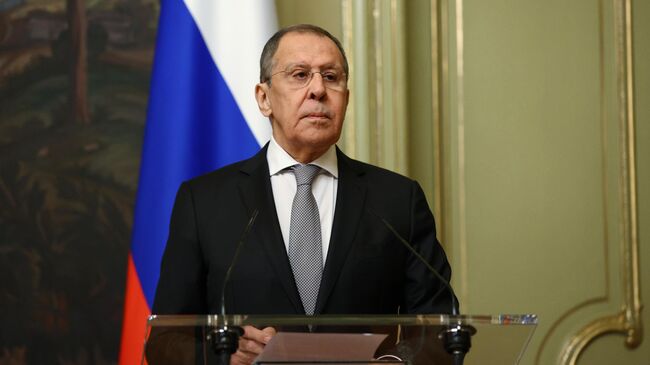 Министр иностранных дел Сергей Лавров