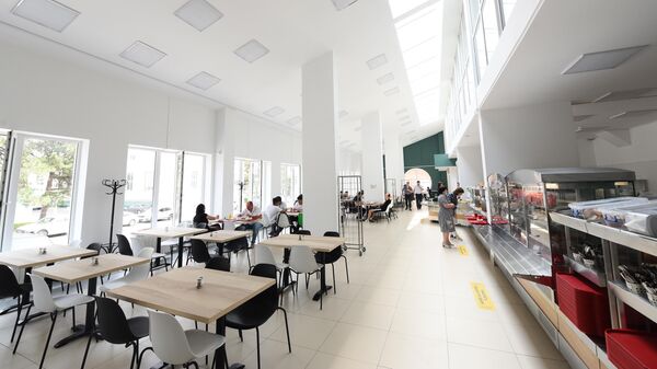 В новом общежитии ДГТУ расположена столовая на 150 мест