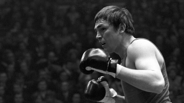 Абсолютный чемпион Советского Союза по боксу 1974 года Евгений Горстков.