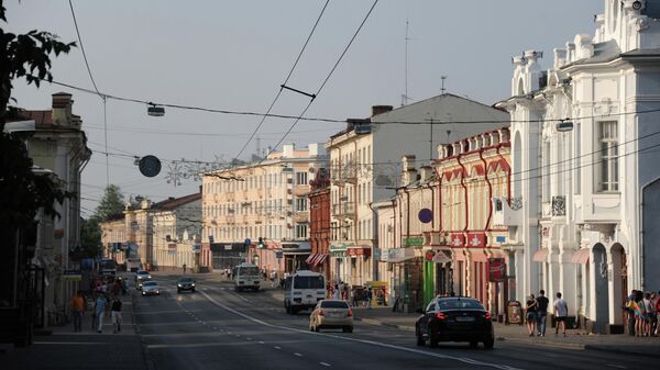 Вид на проспект Ленина в Томске