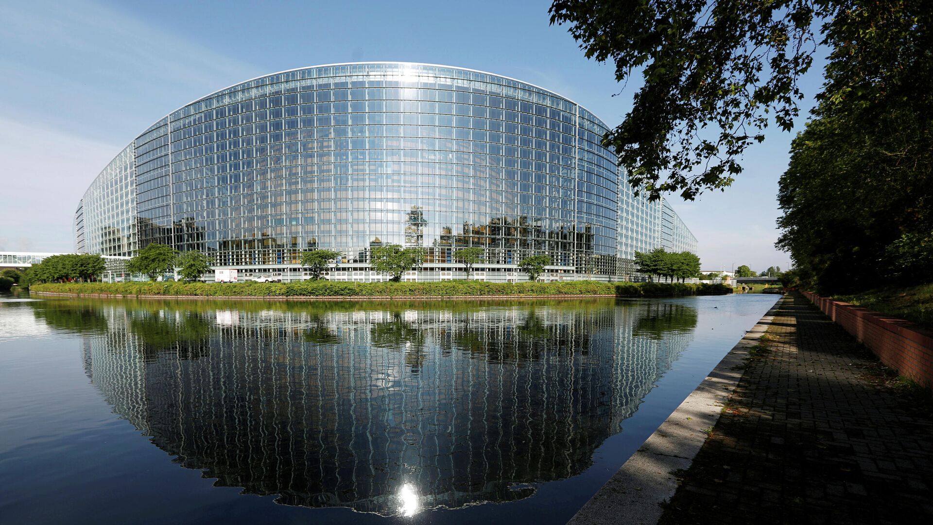 Здание Европейского парламента в Страсбурге - РИА Новости, 1920, 16.09.2020
