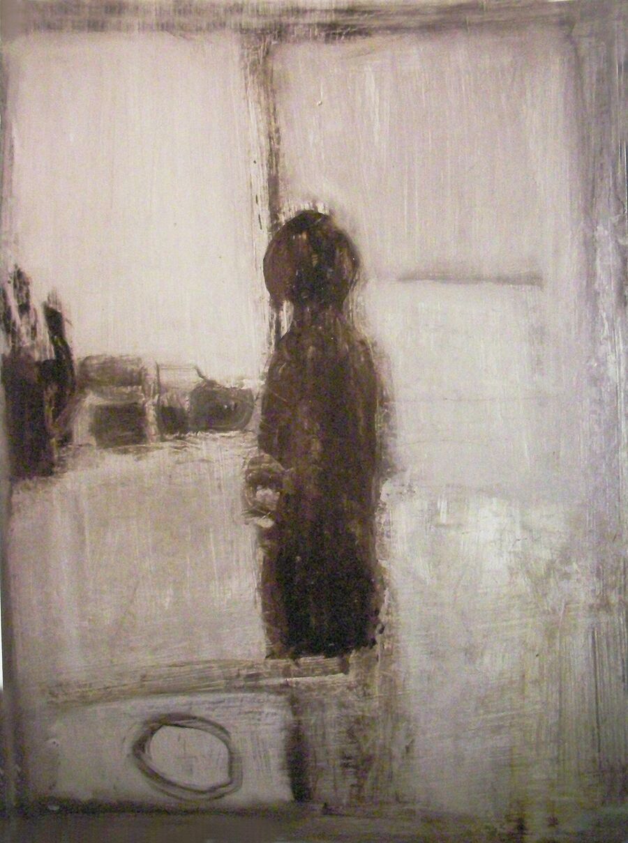Виктория Никонова 
Портрет в зеркале. 1997
