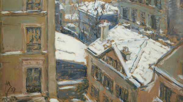 Якунчикова-Вебер М.В. 1870-1902. Париж зимой. 1893