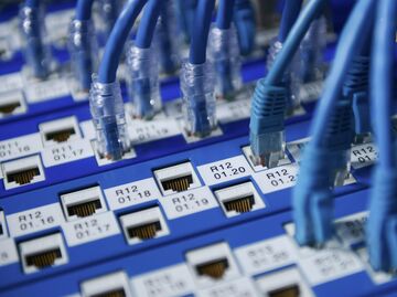 Сетевое оборудование в серверной