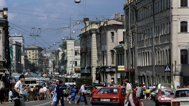 Улица Сретенка в Москве