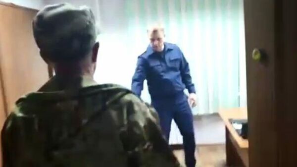 Задержание подозреваемого в поджоге в Красноярском крае