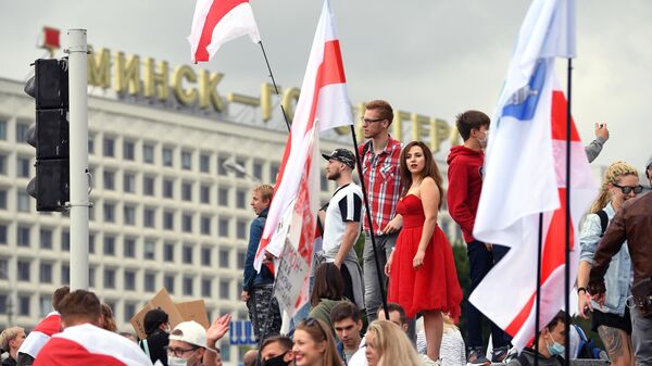 Несанкционированная акция Марш единства в Минске