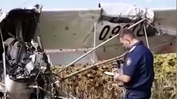 Легкомоторный самолет совершил жесткую посадку в Ульяновской области