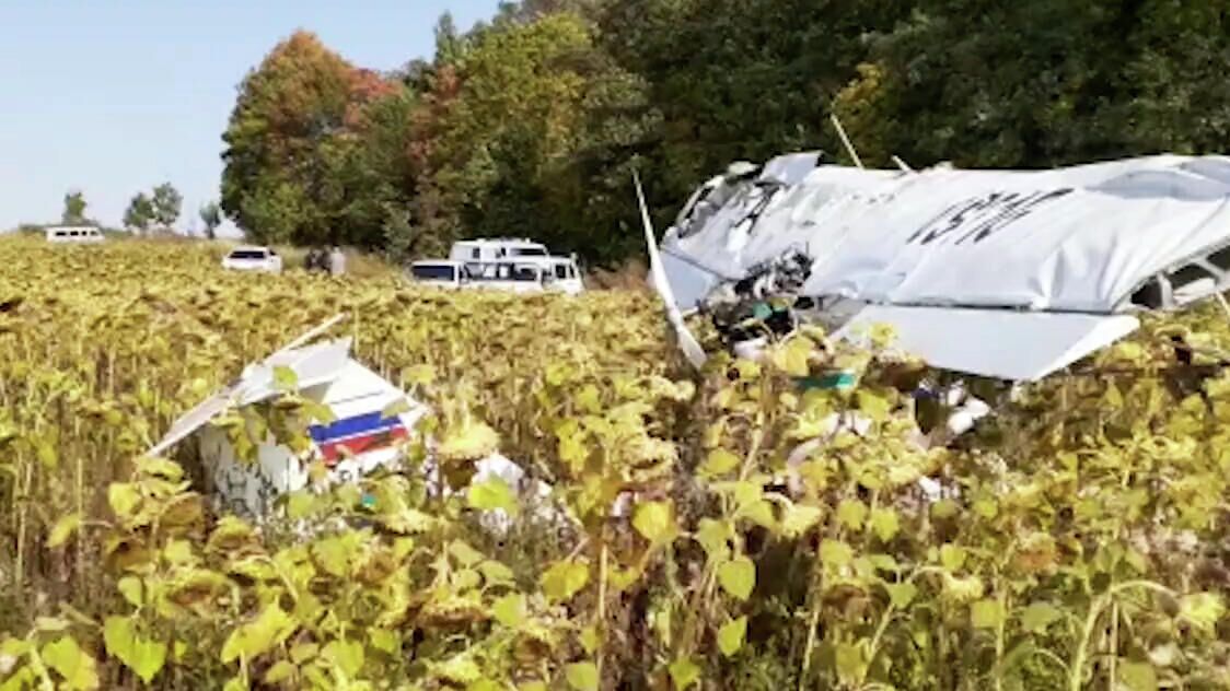 Легкомоторный самолет совершил жесткую посадку в Ульяновской области - РИА Новости, 1920, 18.09.2020