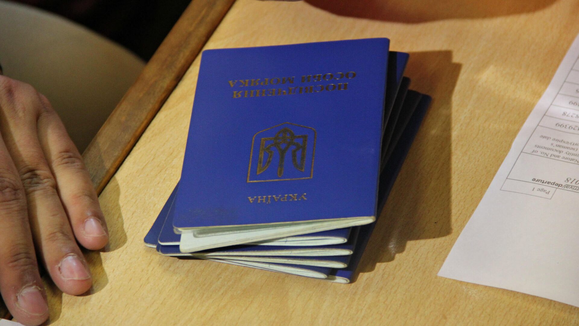 Паспорта граждан Украины - РИА Новости, 1920, 06.05.2024