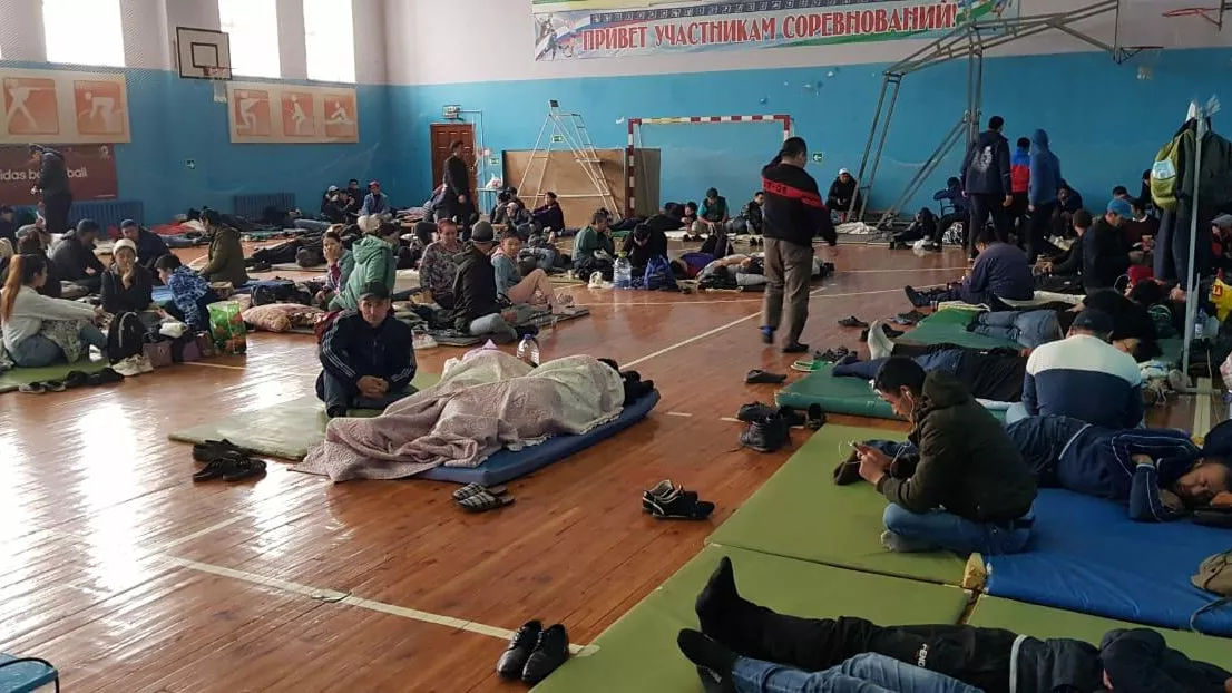 Временное размещение граждан Кыргызской Республики в Куюргазинском районе Башкирии Временное размещение граждан Кыргызской Республики в Куюргазинском районе Башкирии - РИА Новости, 1920, 19.09.2020