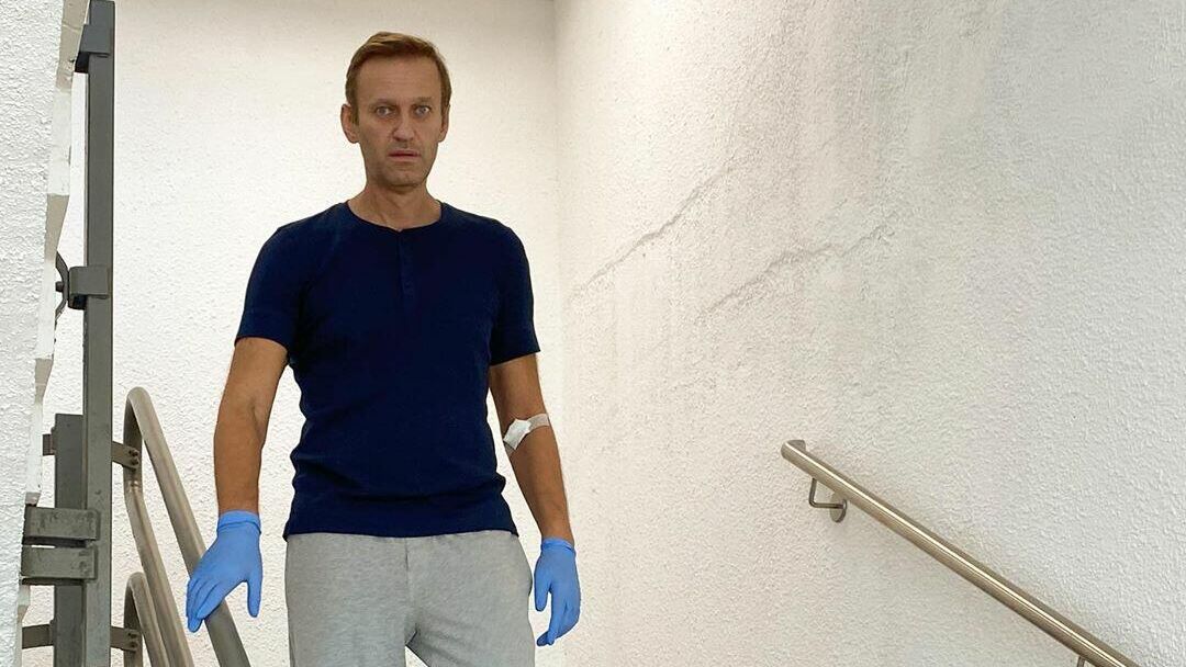Алексей Навальный в клинике Шарите в Берлине - РИА Новости, 1920, 27.10.2020