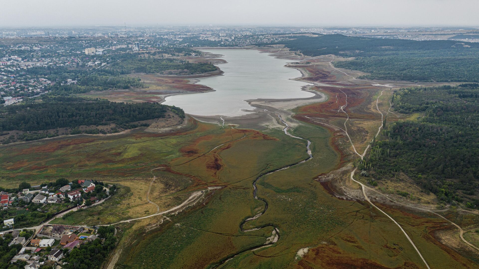 Вид на Симферопольское водохранилище - РИА Новости, 1920, 01.12.2020