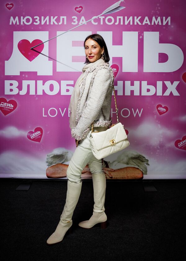 Алика Смехова на премьере мюзикла День влюбленных
