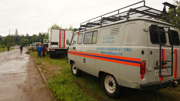 Автомобили МЧС в Иркутской области 