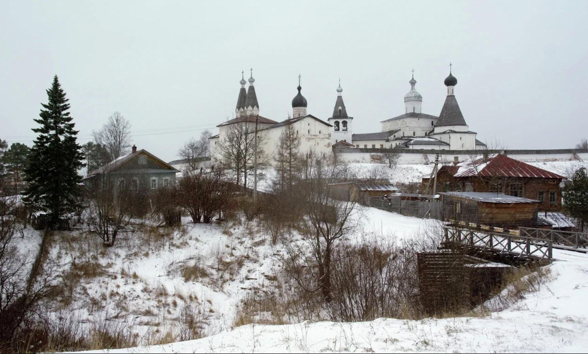 Село Ферапонтово Вологодской области - РИА Новости, 1920, 22.09.2020