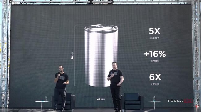 Презентация Tesla Battery Day