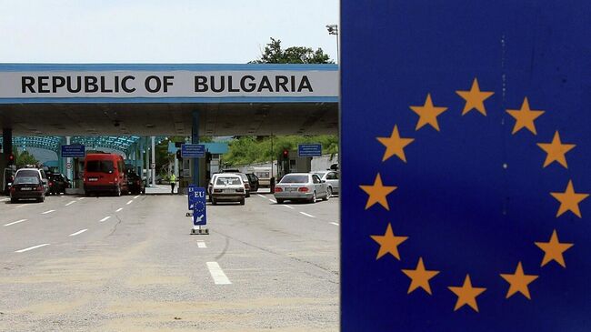 КПП на границе Болгарии