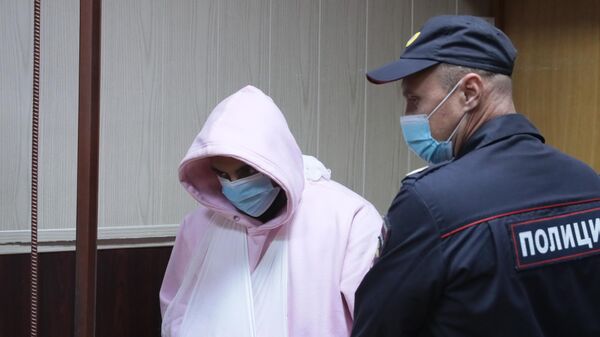 Музыкант Эльмин Гулиев в Таганском суде, где рассматривается ходатайство следствия об избрании ему меры пресечения