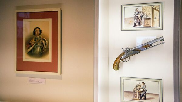 Экспонаты на выставке Средневековая Тула в Выставочном зале федеральных архивов