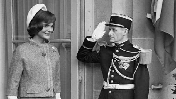 Первая леди США Жаклин Кеннеди в Париже