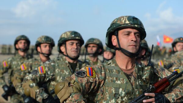 Военнослужащие армии Армении 