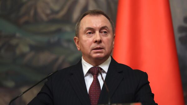 Министр иностранных дел Белоруссии Владимир Макей 