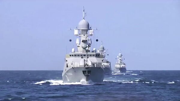 Корабли Каспийской флотилии произвели 26 пусков крылатых ракет морского базирования по позициям боевиков Исламского государства в Сирии