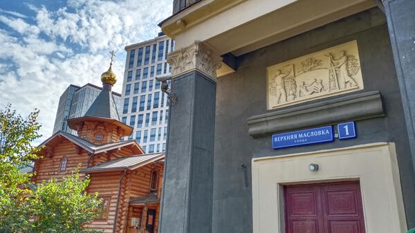 храм в честь преподобного Андрея Рублева на Верхней Масловке в Москве (городок художников)