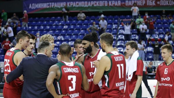 Баскетболисты краснодарского Локомотива-Кубани