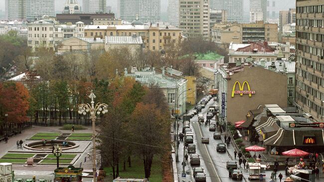 Вид на Тверской бульвар