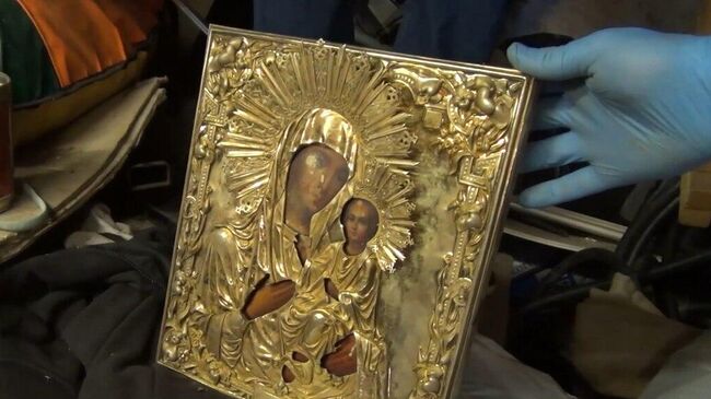 Украденная из Валдайского монастыря икона