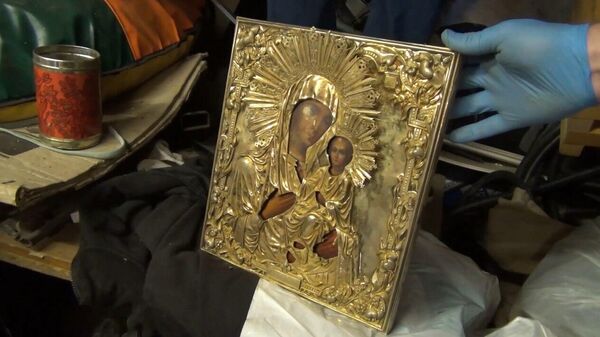 Украденная из Валдайского монастыря икона