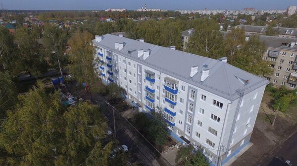 В Орехово-Зуеве отремонтировали дом после взрыва бытового газа в апреле