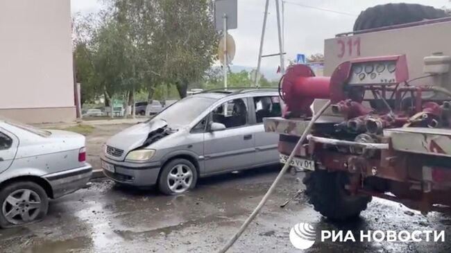 Последствия обстрела Степанакерта, Нагорный Карабах