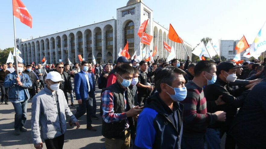 Митинг в Бишкеке - РИА Новости, 1920, 06.10.2020