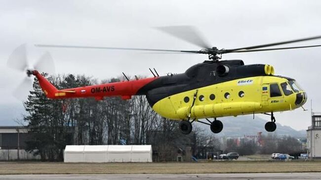 Вертолет Ми-8 в фильме Довод