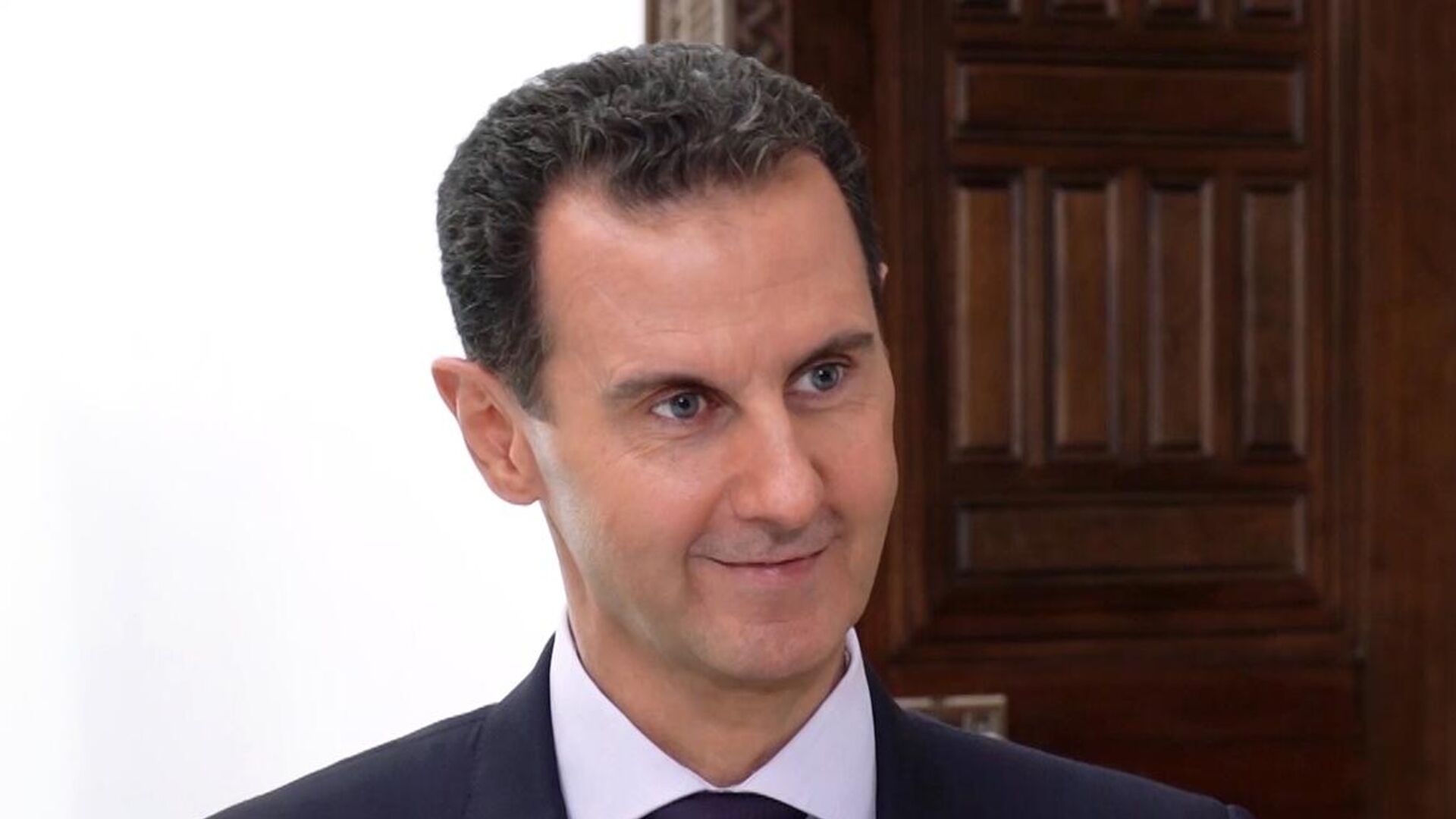Президент Сирийской Арабской Республики Башар Асад  во время интервью информационному агентству РИА Новости - РИА Новости, 1920, 03.06.2021