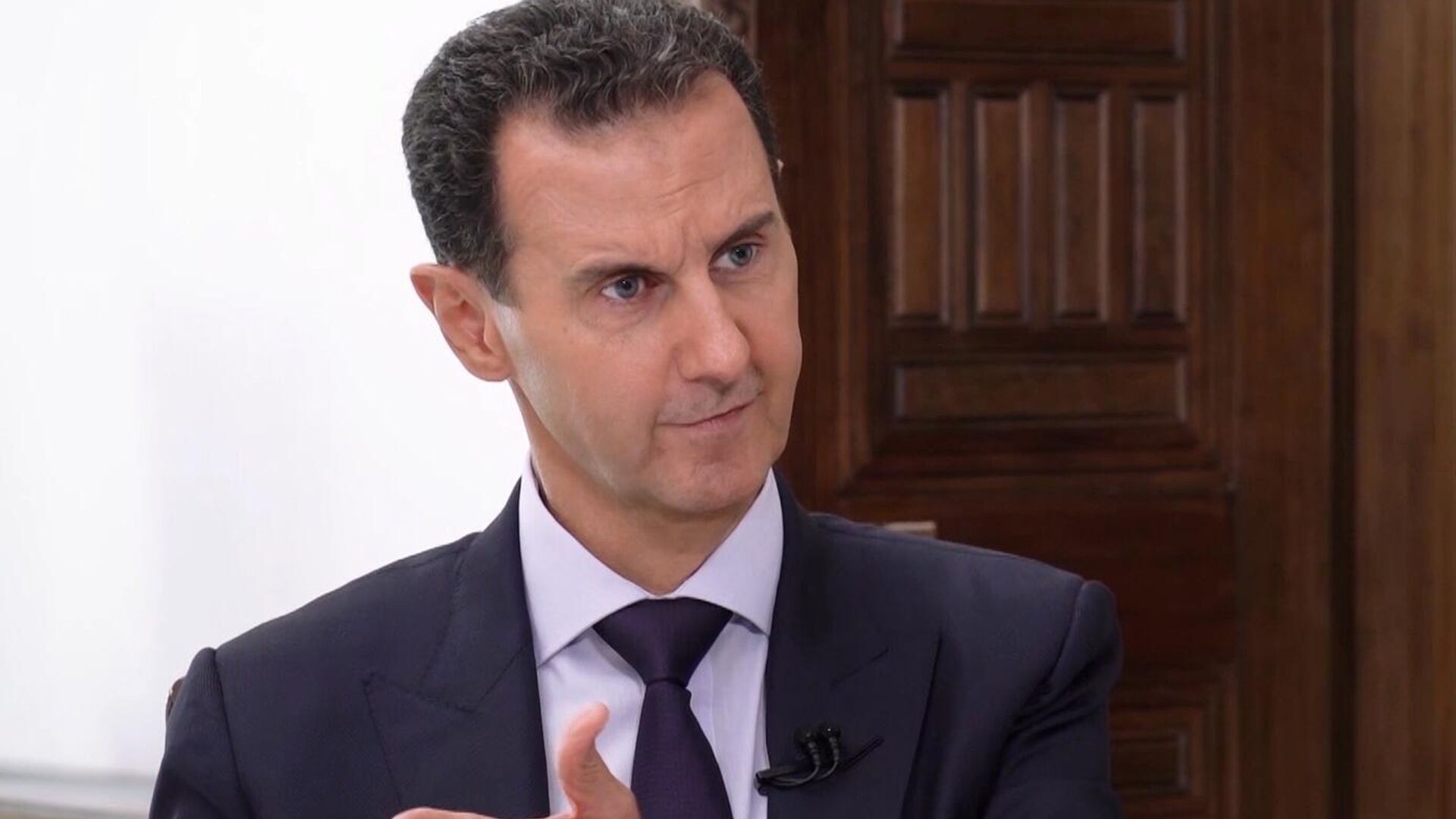 Президент Сирийской Арабской Республики Башар Асад во время интервью информационному агентству РИА Новости - РИА Новости, 1920, 06.10.2020