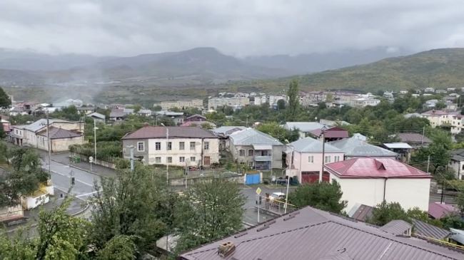 В Степанакерте после тихой ночи воздушная тревога